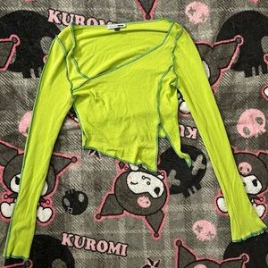 Fashion Nova cropped long sleeve